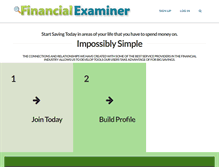 Tablet Screenshot of financialexaminer.com